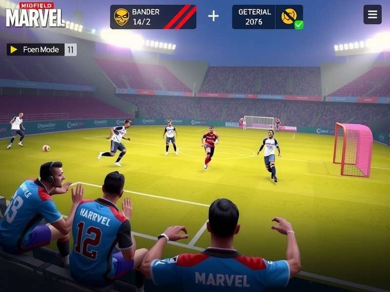 Midfield Marvel Gameplay Screenshot